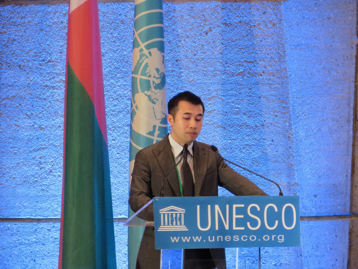 Read more about the article Hoon Speaks at UNESCO International Peace Conference