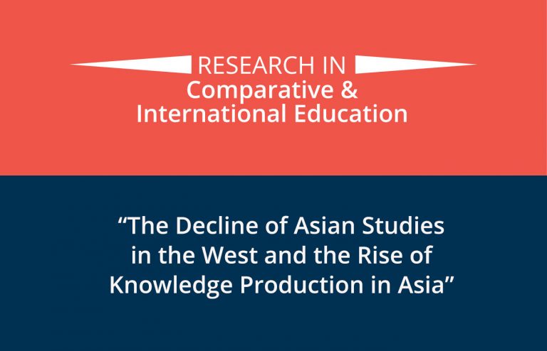 Read more about the article New Article on Asian Studies in the West and in Asia