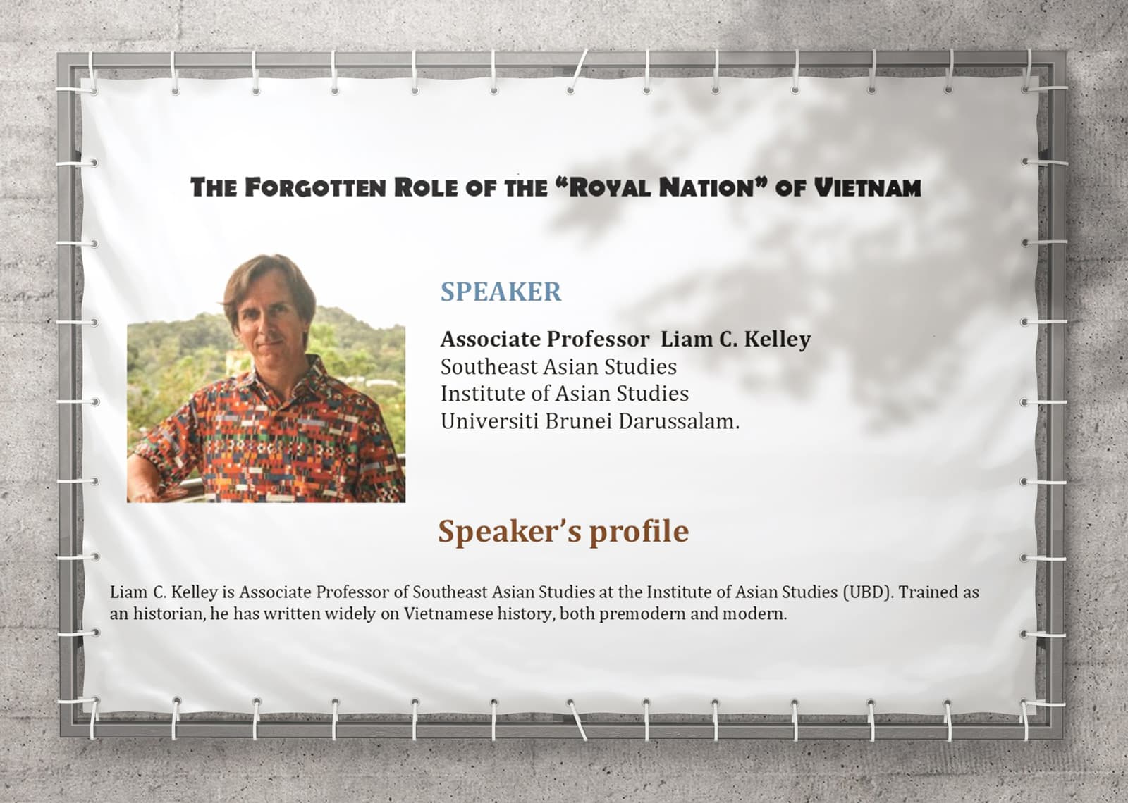 Read more about the article Seminar on Vietnam as a “Royal Nation”