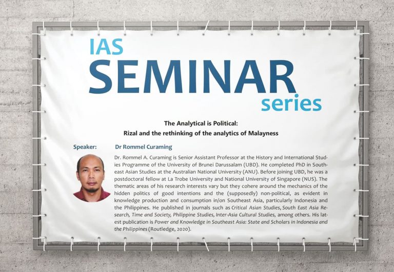 Read more about the article Seminar on Rizal and the Analytics of Malayness