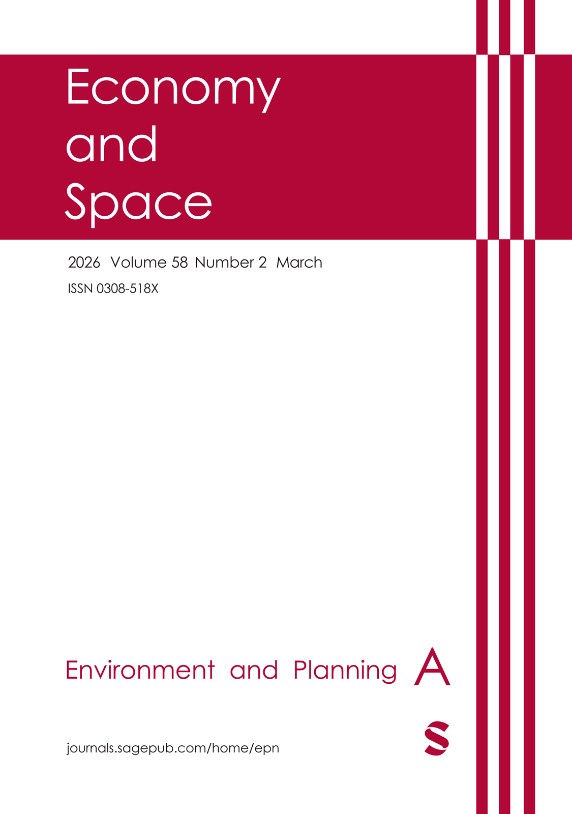 You are currently viewing New journal article on environment and planning by IAS researcher
